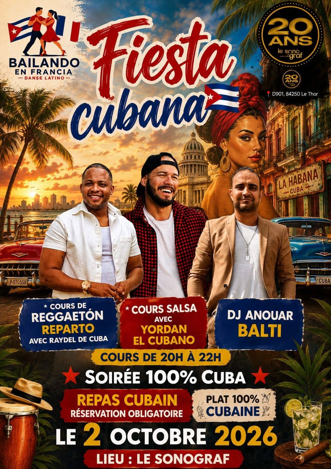 FIESTA CUBANA AU SONOGRAF