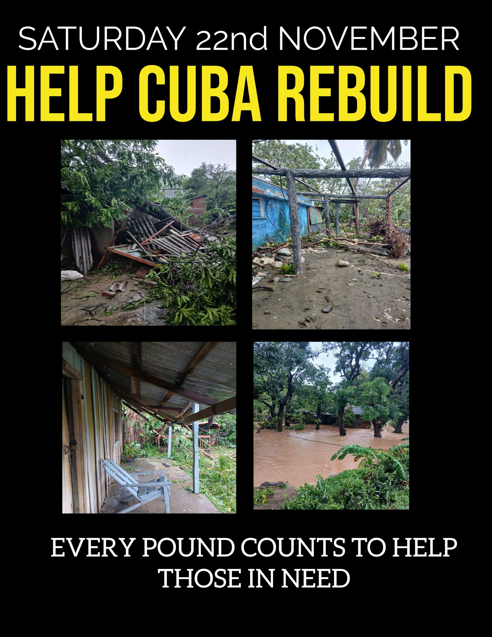 Help Cuba Rebuild! Latin Dance Fundraiser 22nd November!