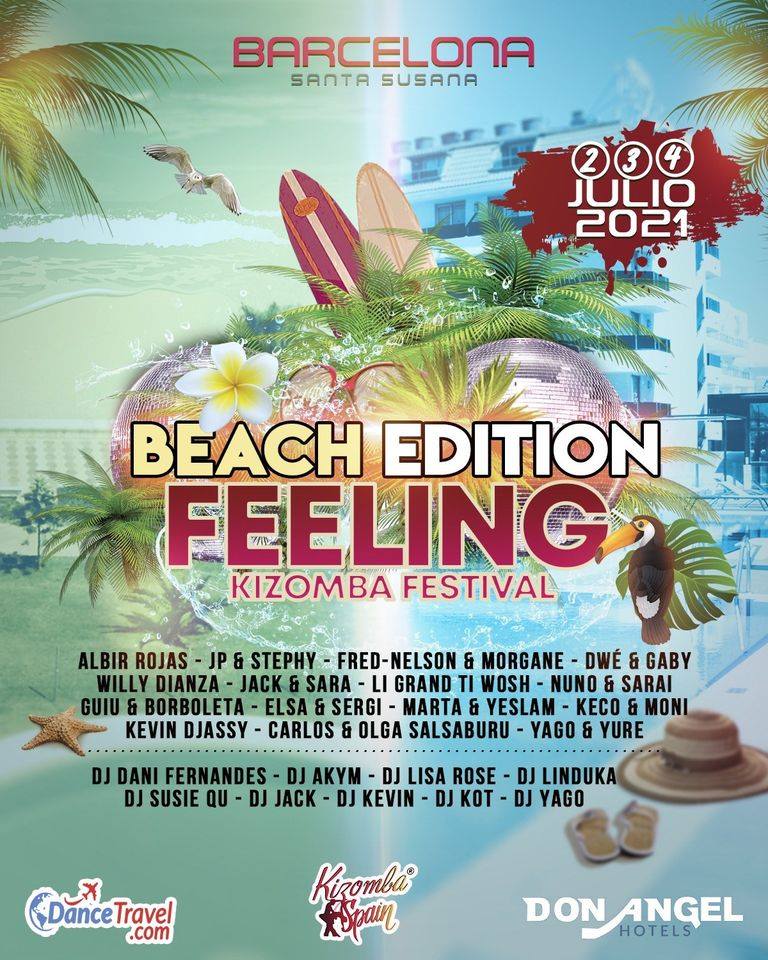 BEACH Feeling Kizomba Festival 2021 - Con ELSA y SERGI
