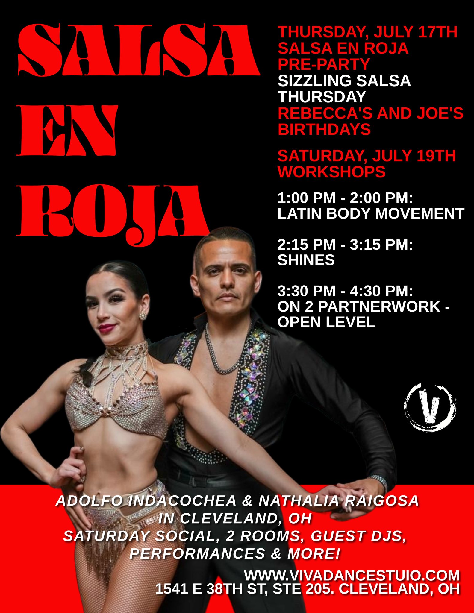 Salsa En Roja with Adolfo & Nathalia