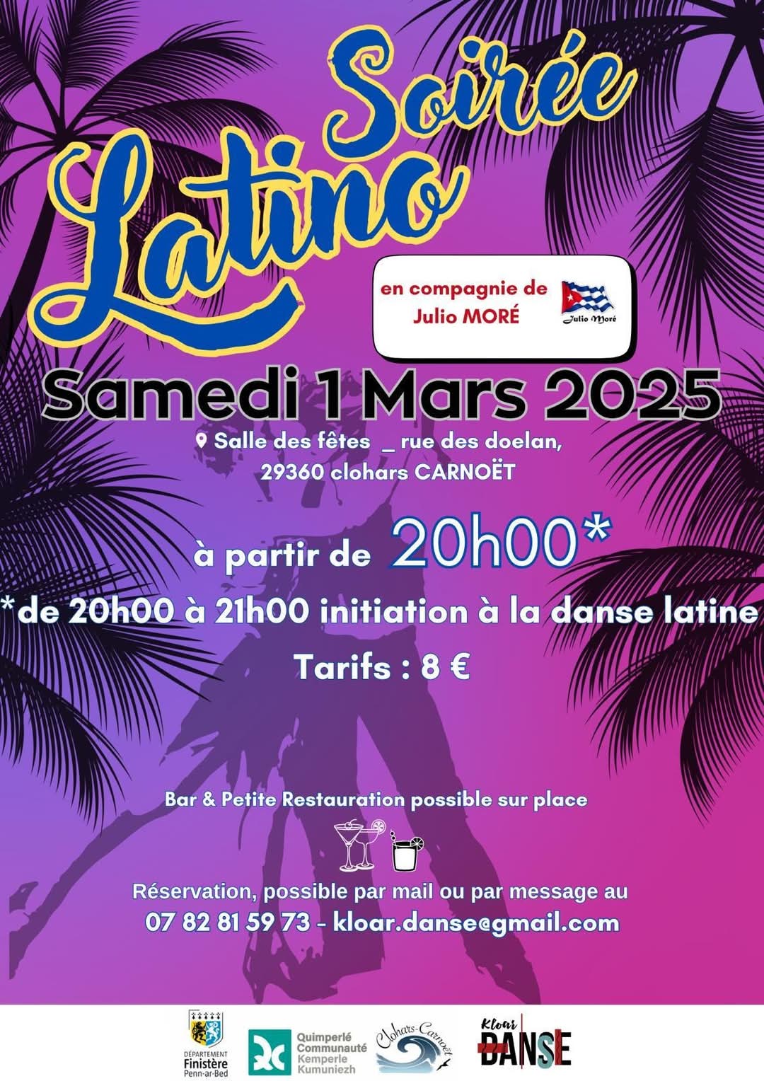 Soirée Latino avec kloar Danse