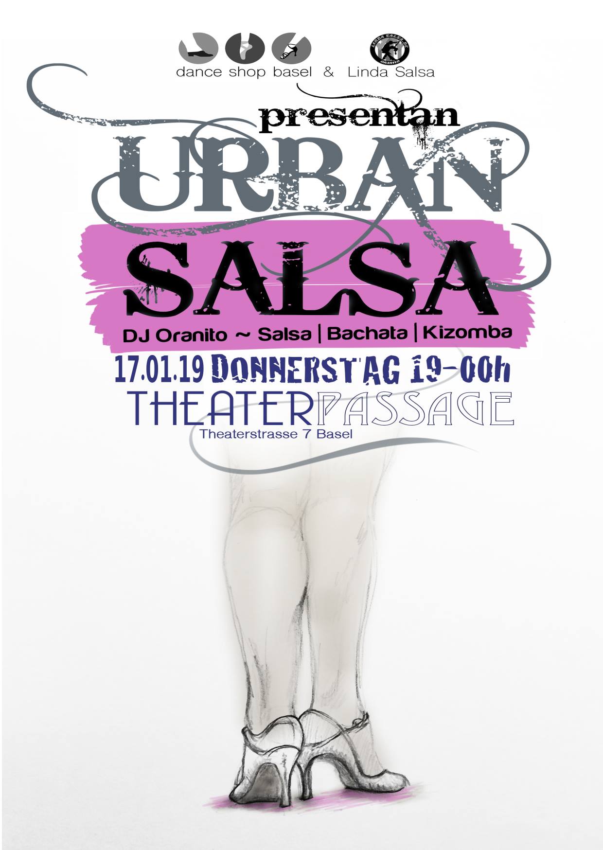 Urban Salsa in der Passage