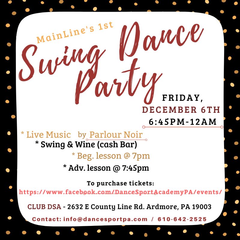 Mainline's 1st Swing Dance Social Party