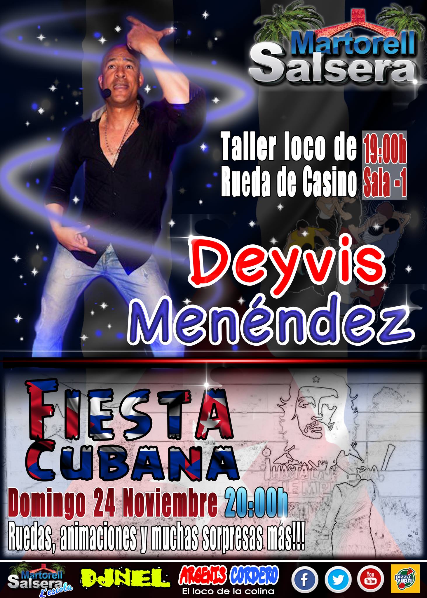 Taller de Rueda loca con Deyvis Menéndez