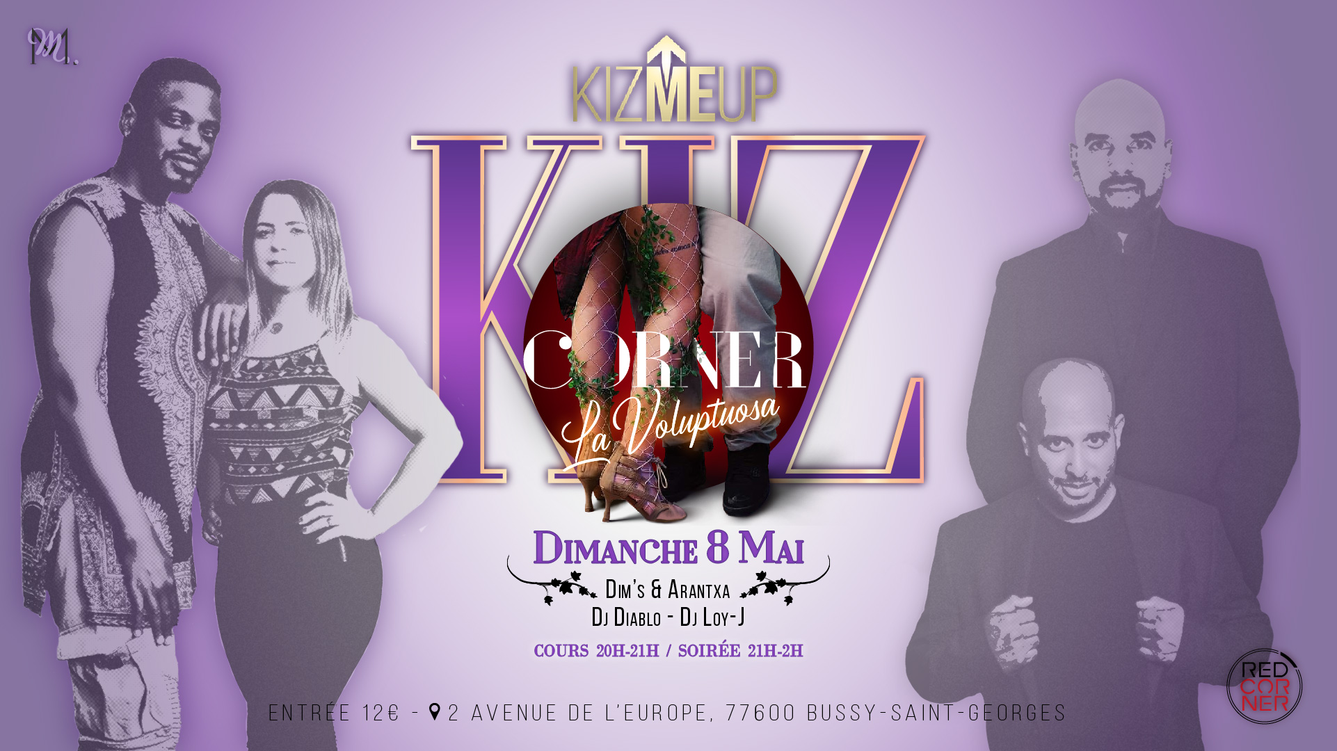 Kiz Corner - La Voluptuosa - Édition KIZ ME UP