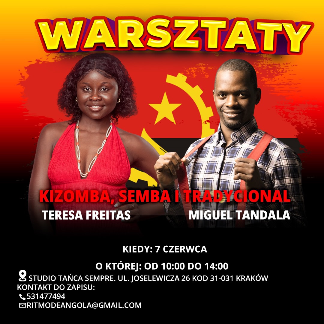 Warsztaty Kizomba, Semba i Tradycyjne tańce