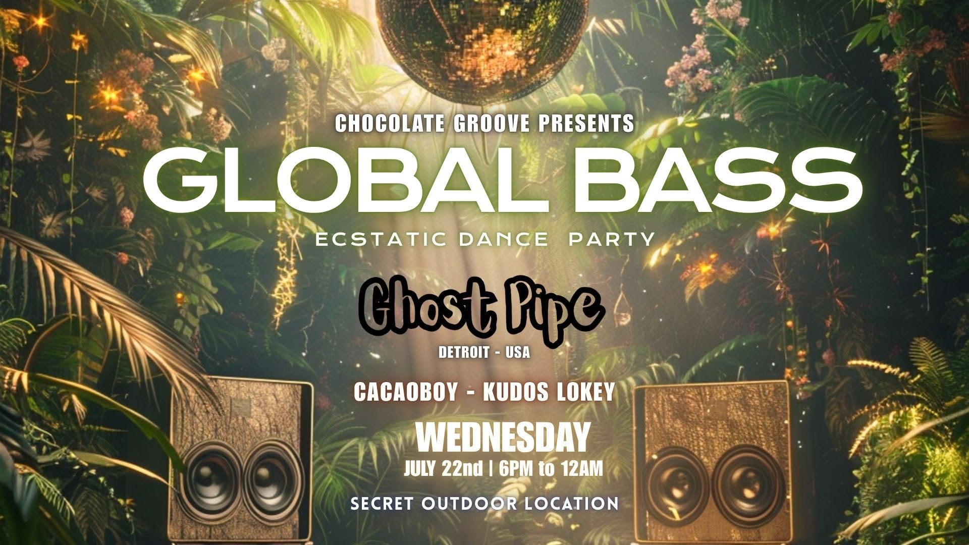 Chocolate Groove - Global Bass Outdoor Ecstatic Dance Party