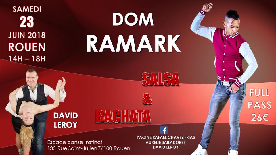 STAGE SALSA & BACHATA AVEC RAMARK ET DAVID LEROY
