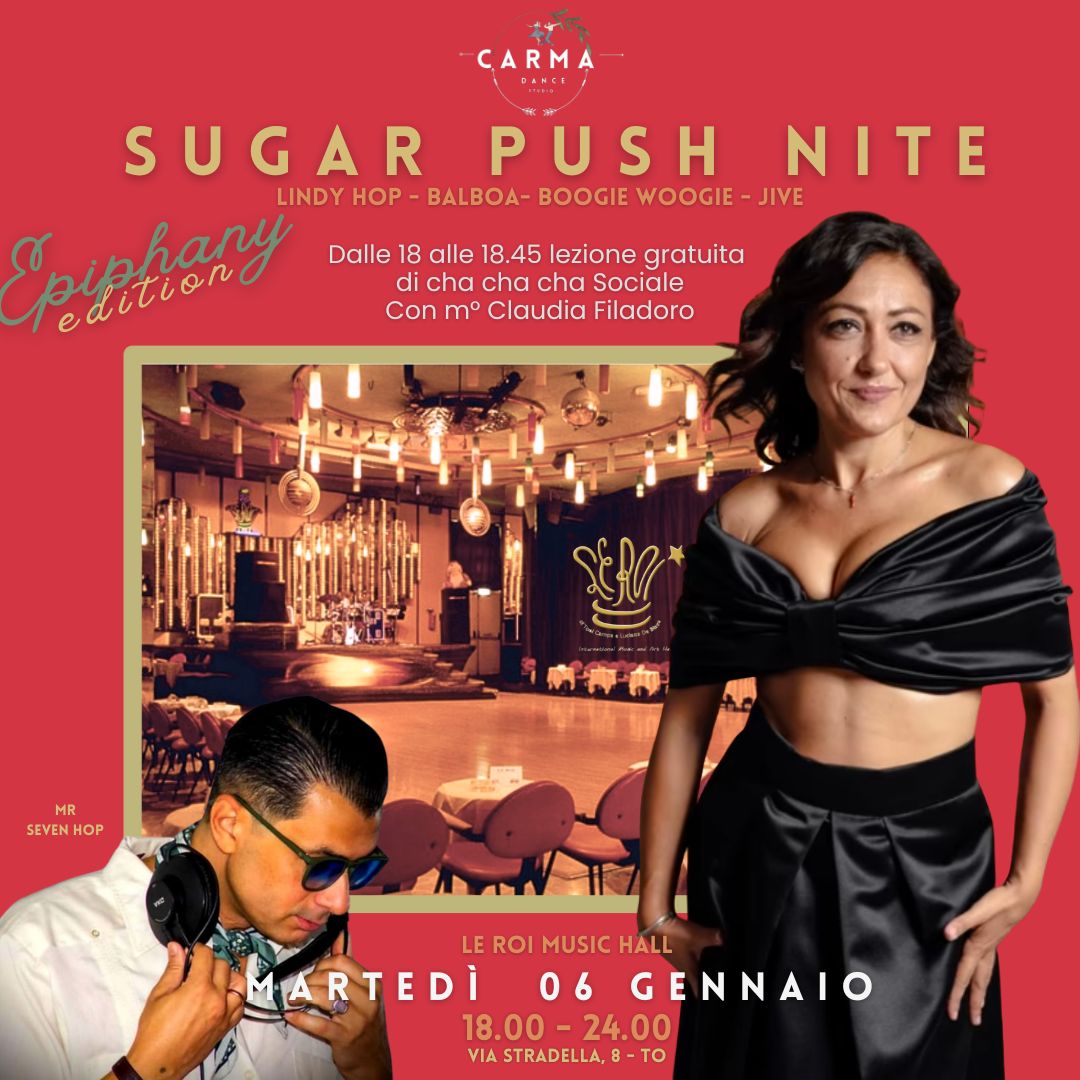 SUGAR PUSH NITE - EPIPHANY EDITION - 13 th yr