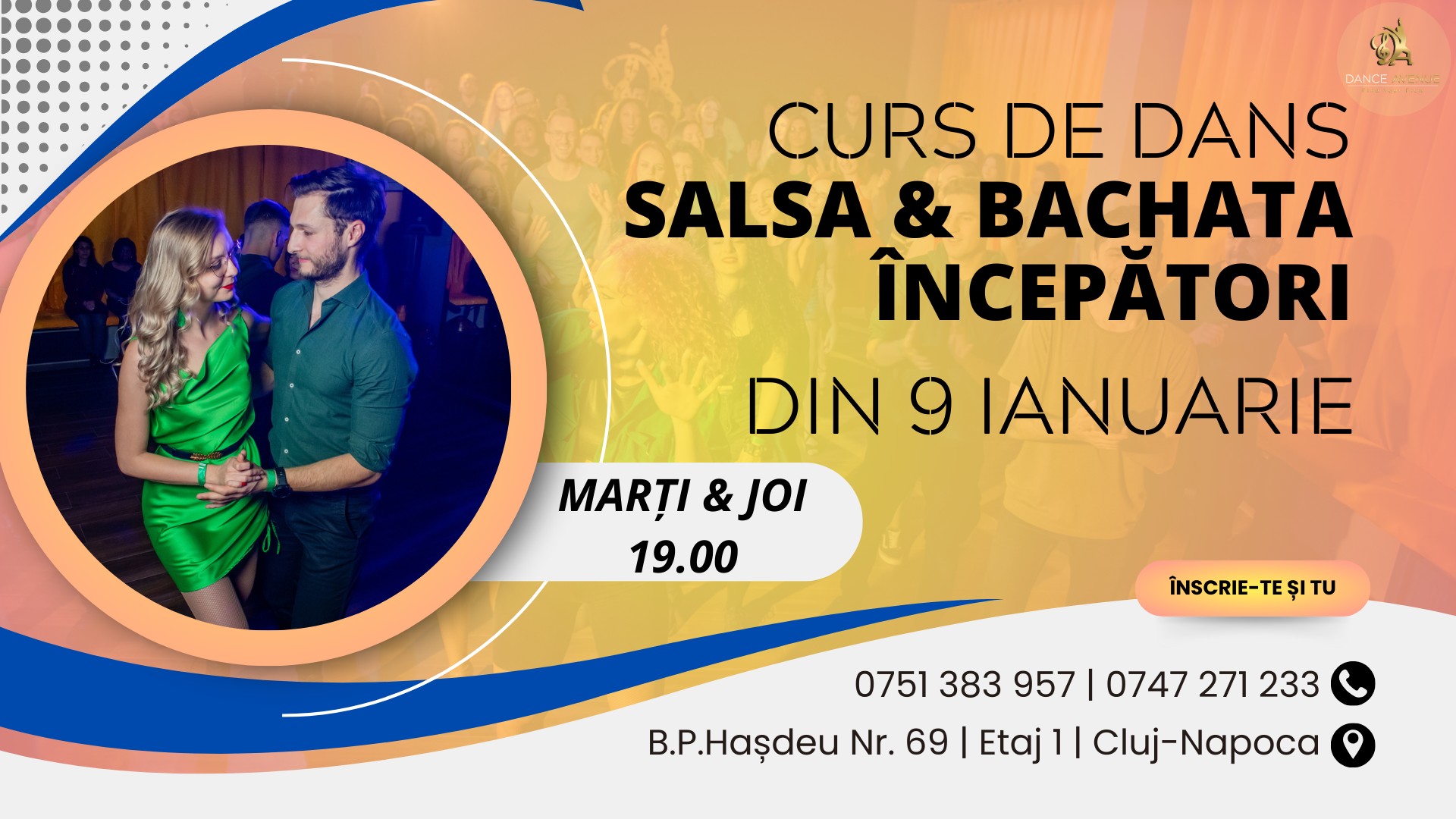SALSA și BACHATA Curs pentru începători