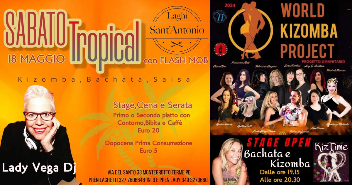 Serata Tropical - Ginga World Kizomba Project 2024