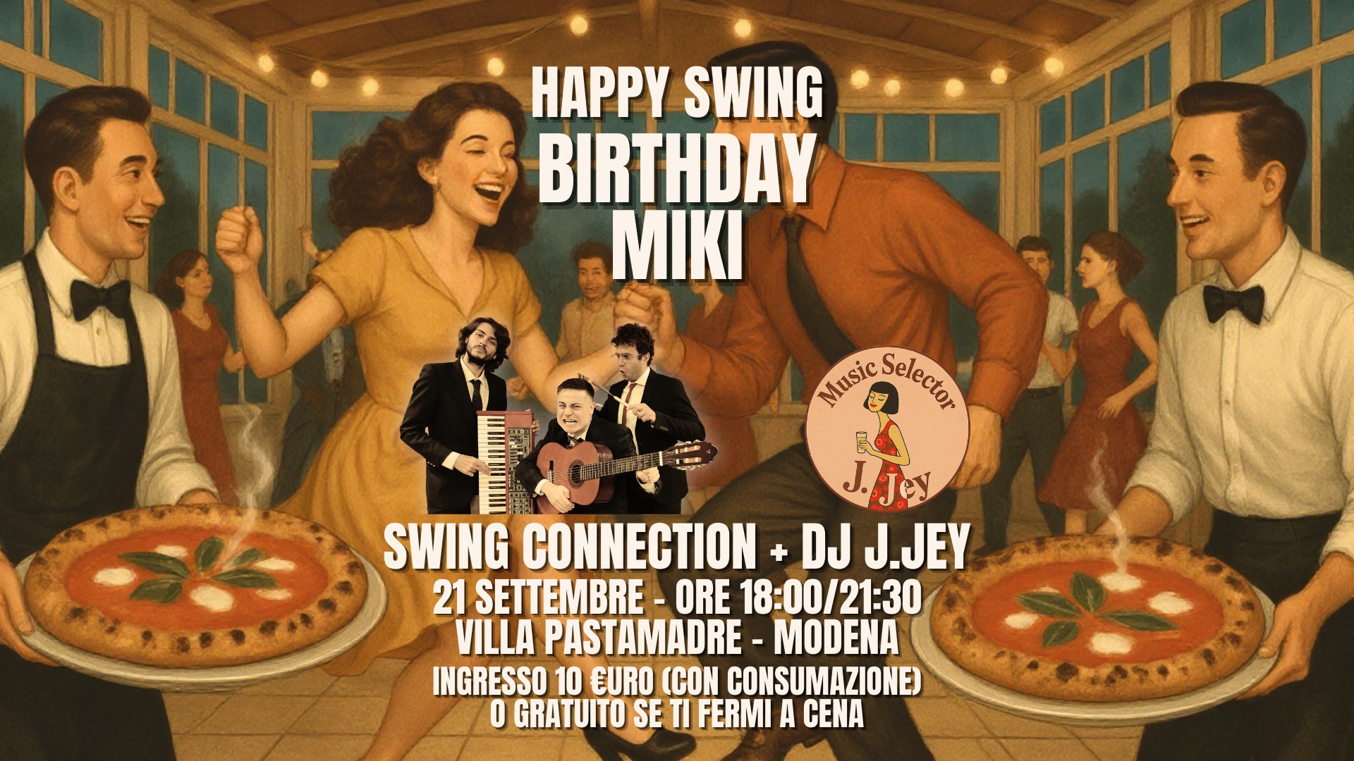 Happy Swing Birthday Miki - Swing Connection + DJ J. JEY