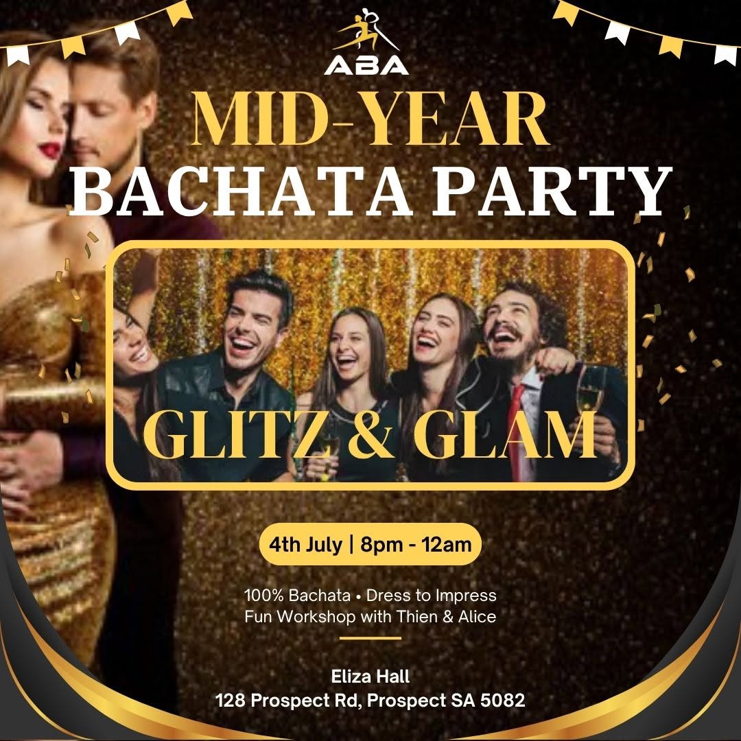 Mega Mid-year Bachata Party Glitz & Glam 4th of July