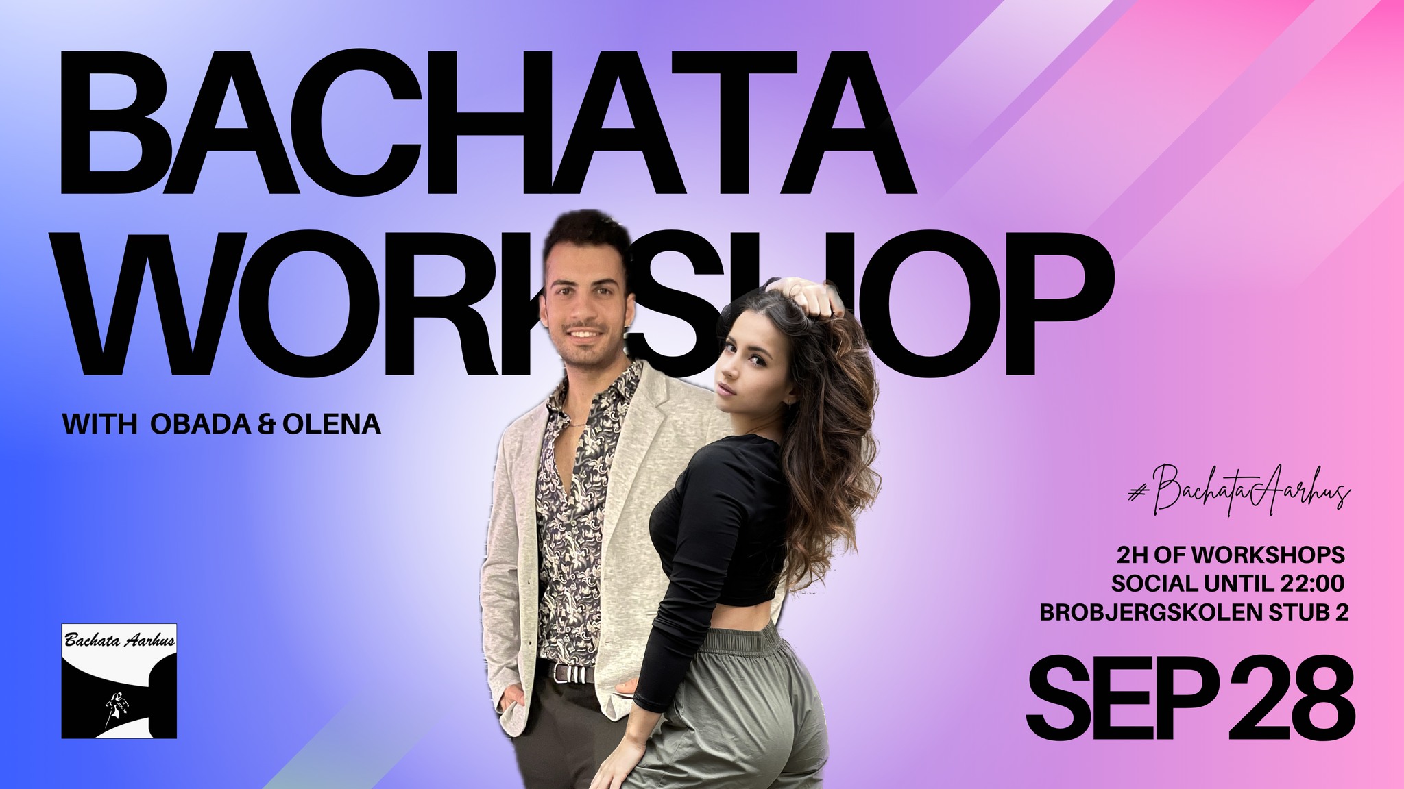 Bachata Workshop: Social Figures, Styling with Obada & Olena