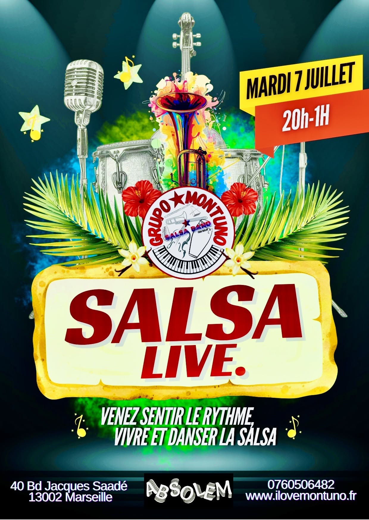 Soirée Salsa Absolem