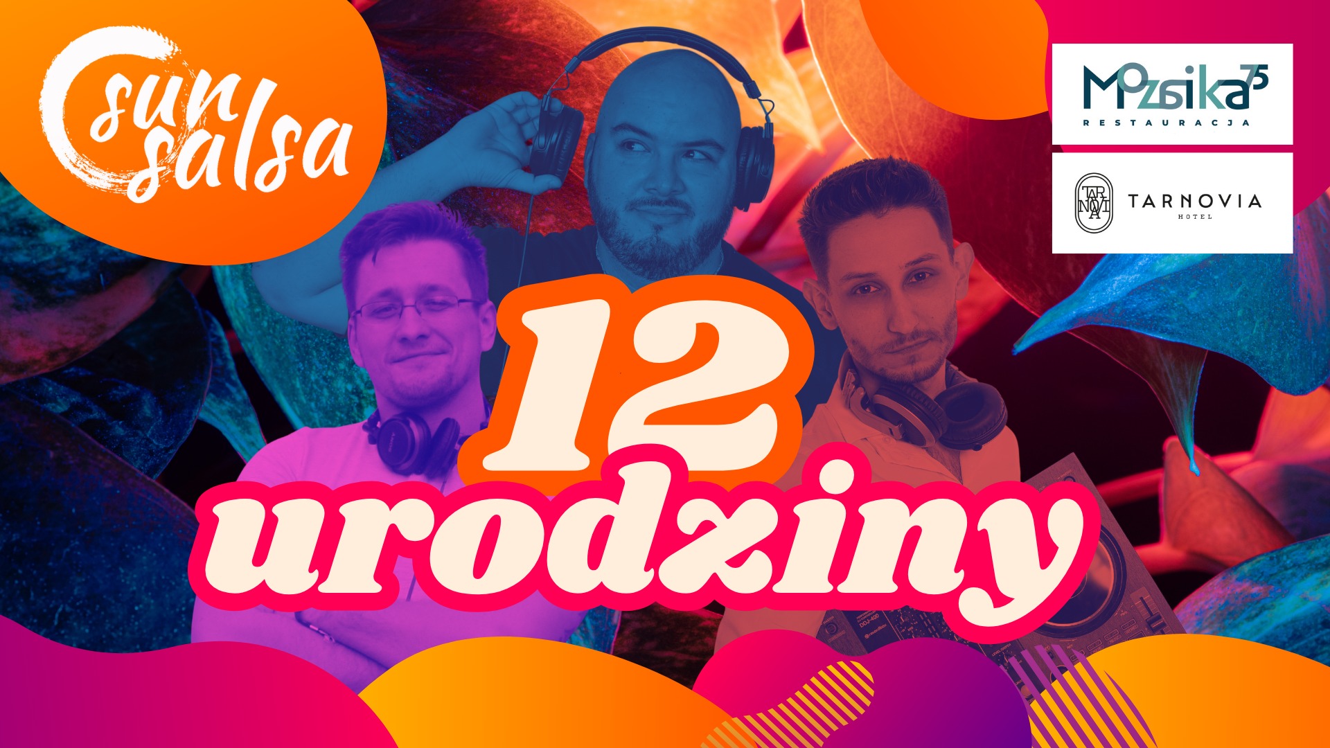 Urodzinowa salsoteka na 3 parkiety - DJ Szosti, DJ Dael Cabrera, DJ Ironman