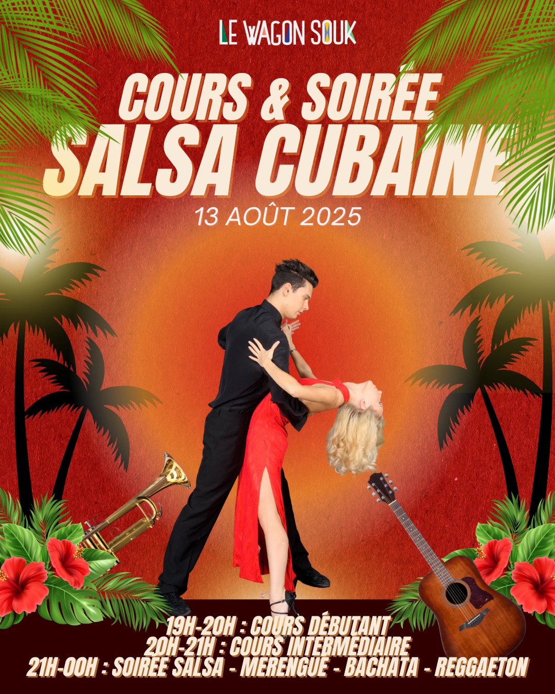 COURS + SOIRÉE SALSA 💃