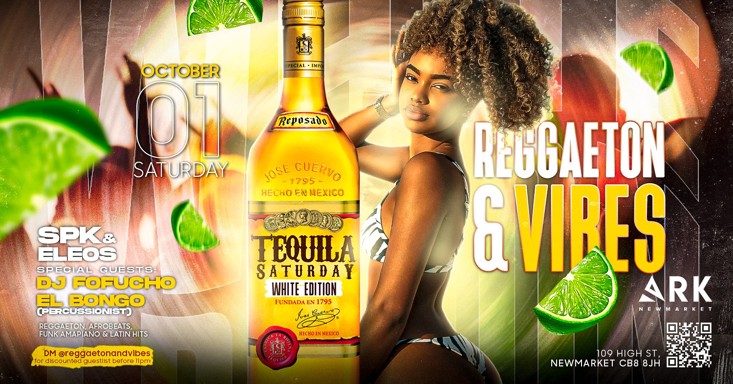 Reggaeton & Vibes Tequila White Edition