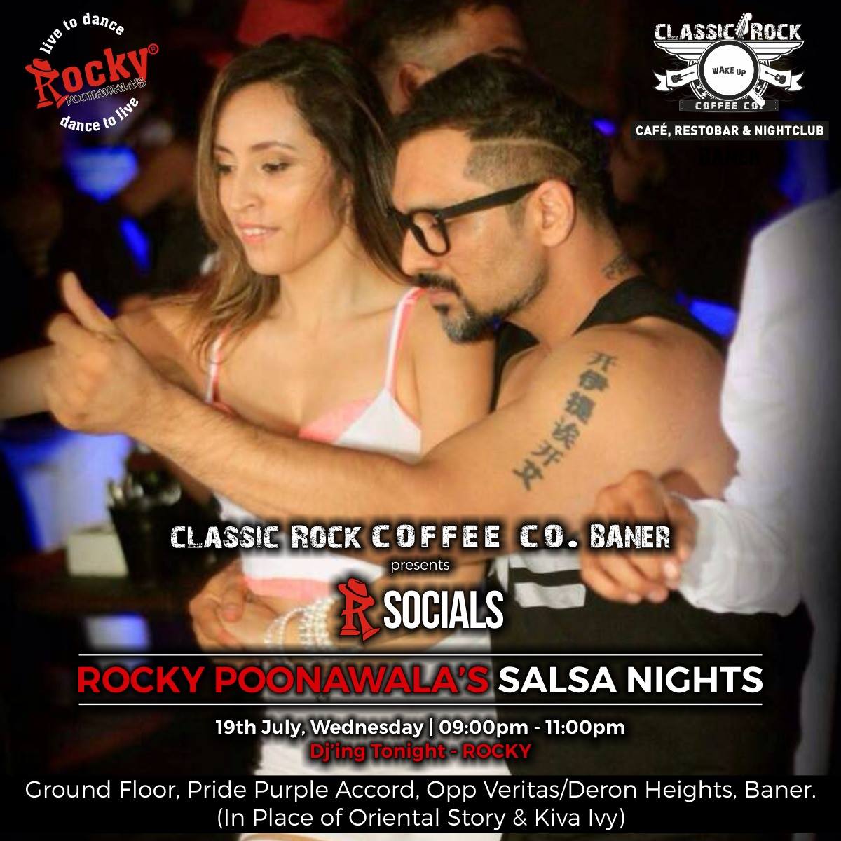 Rsocials - Rocky poonawalas salsa nights