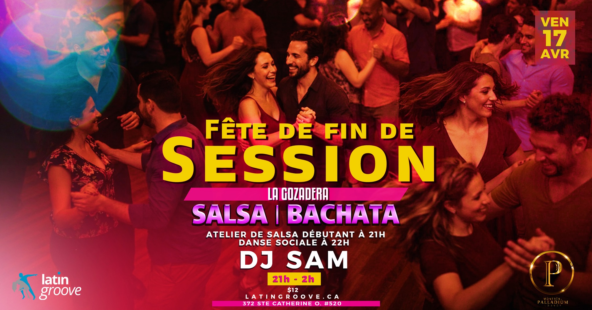La Gozadera Fete de fin de session salsa - Bachata party music