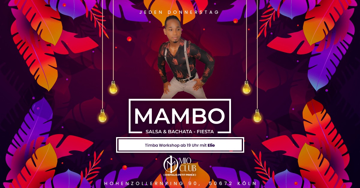 MAMBO - Salsa & Bachata Fiesta - DO 11.05.