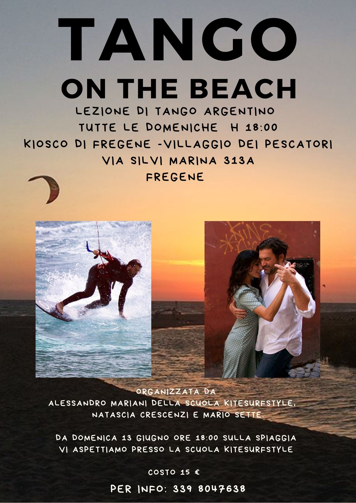 TANGO ON THE BEACH