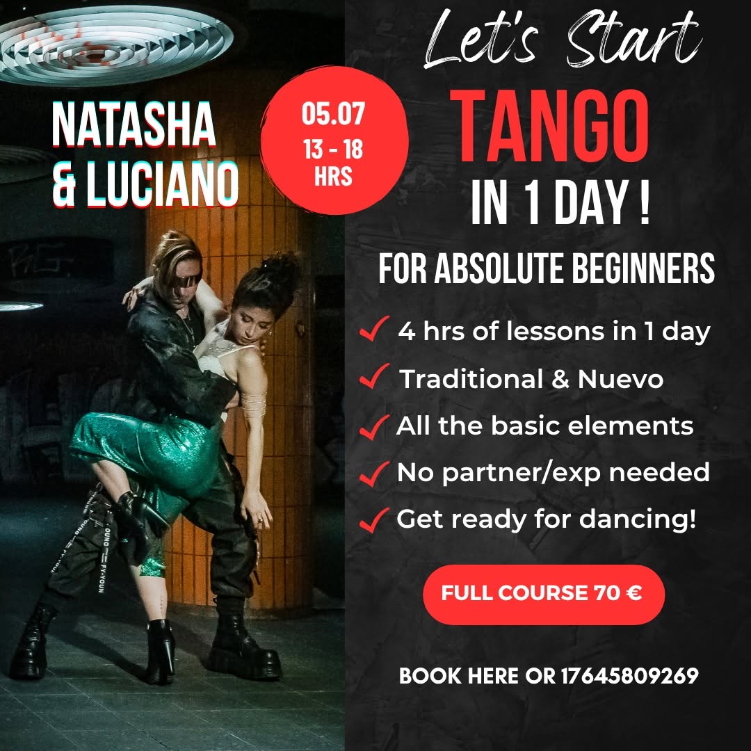 Let’s Start Tango in 1 Day! ❤️🔥