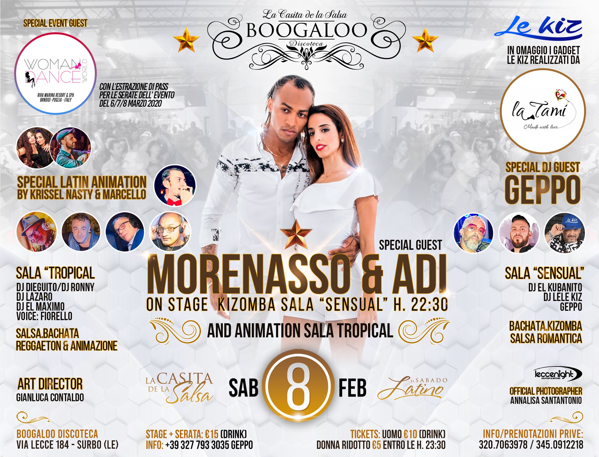Morenasso & Adi - Boogaloo El Sabado Latino 8 Febbraio 2020