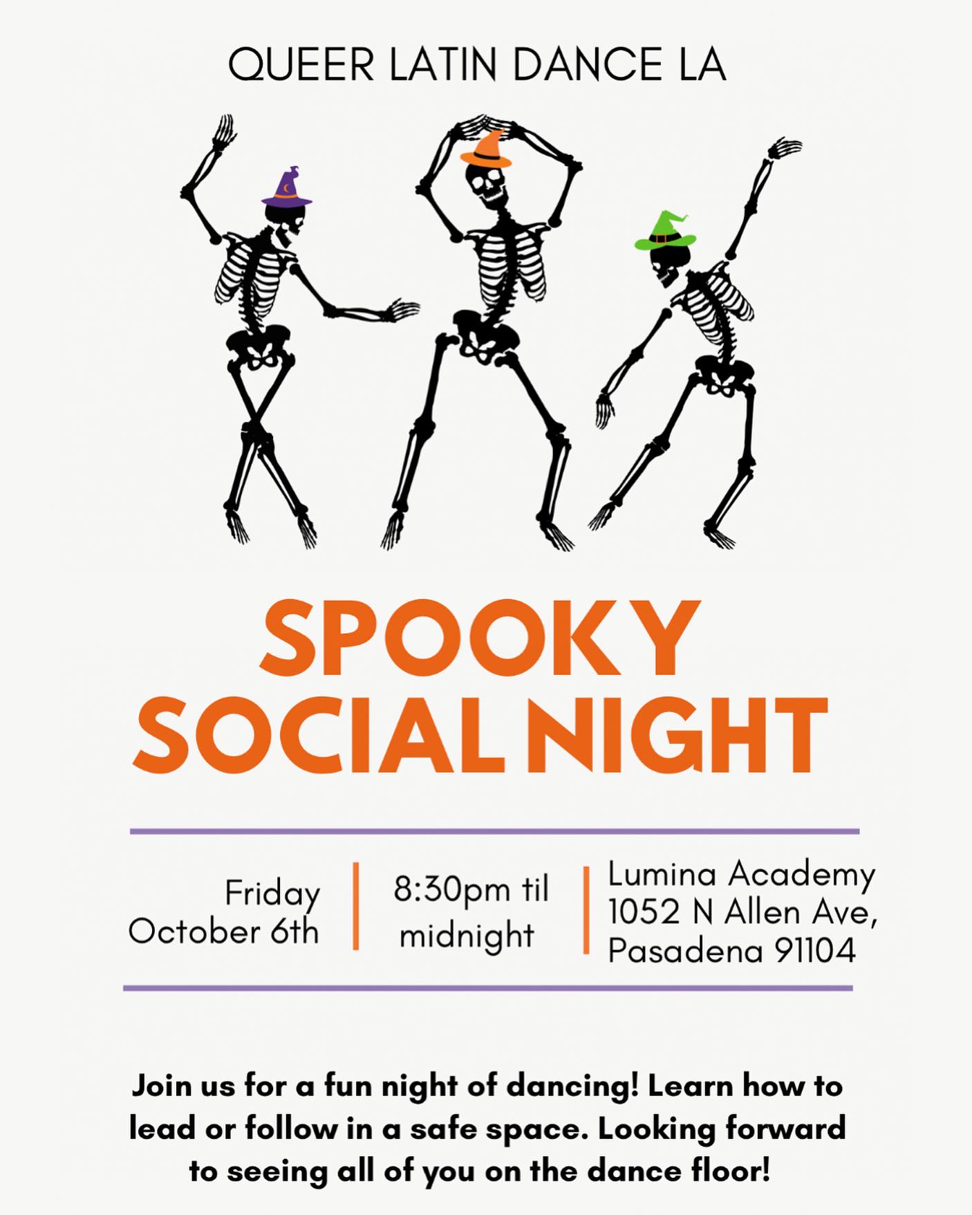 Spooky Social Nights this Friday 10 6