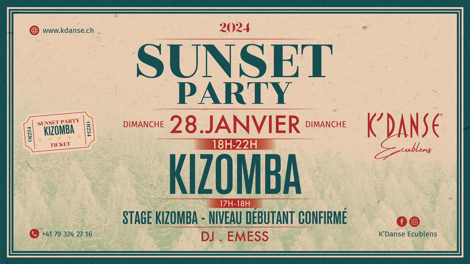 Sunset Party ☃️ KIZOMBA