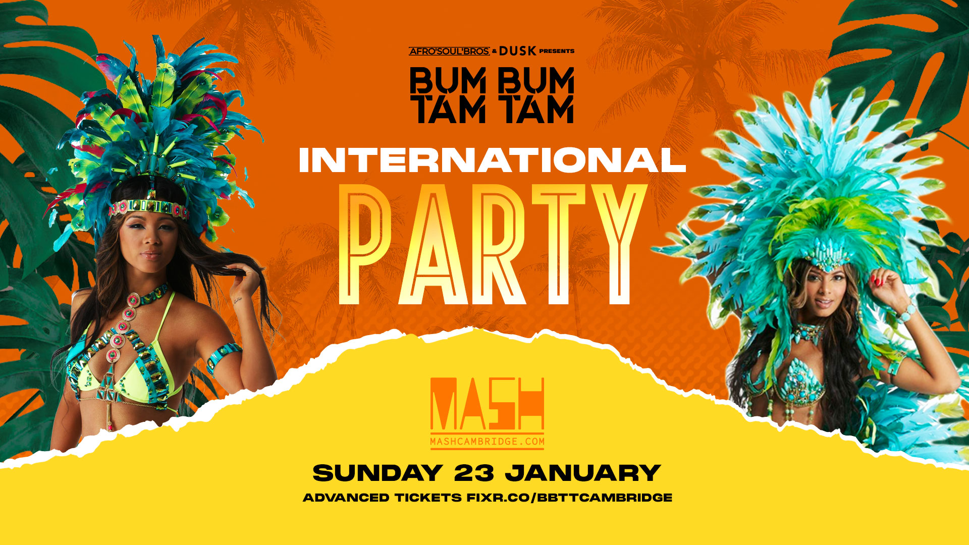 BumBumTamTam International Night Refreshers 2022 Special Sunday 23 January