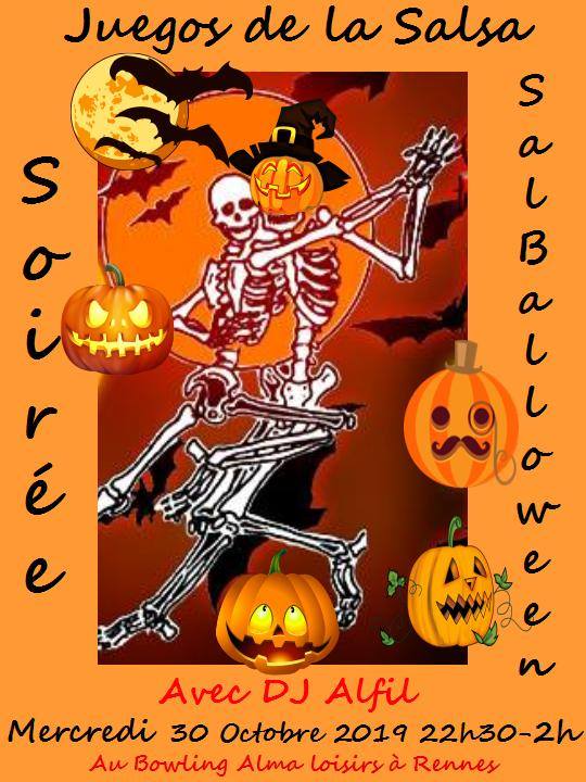 Juegos : Soirée SalBalloween avec DJ Alfil