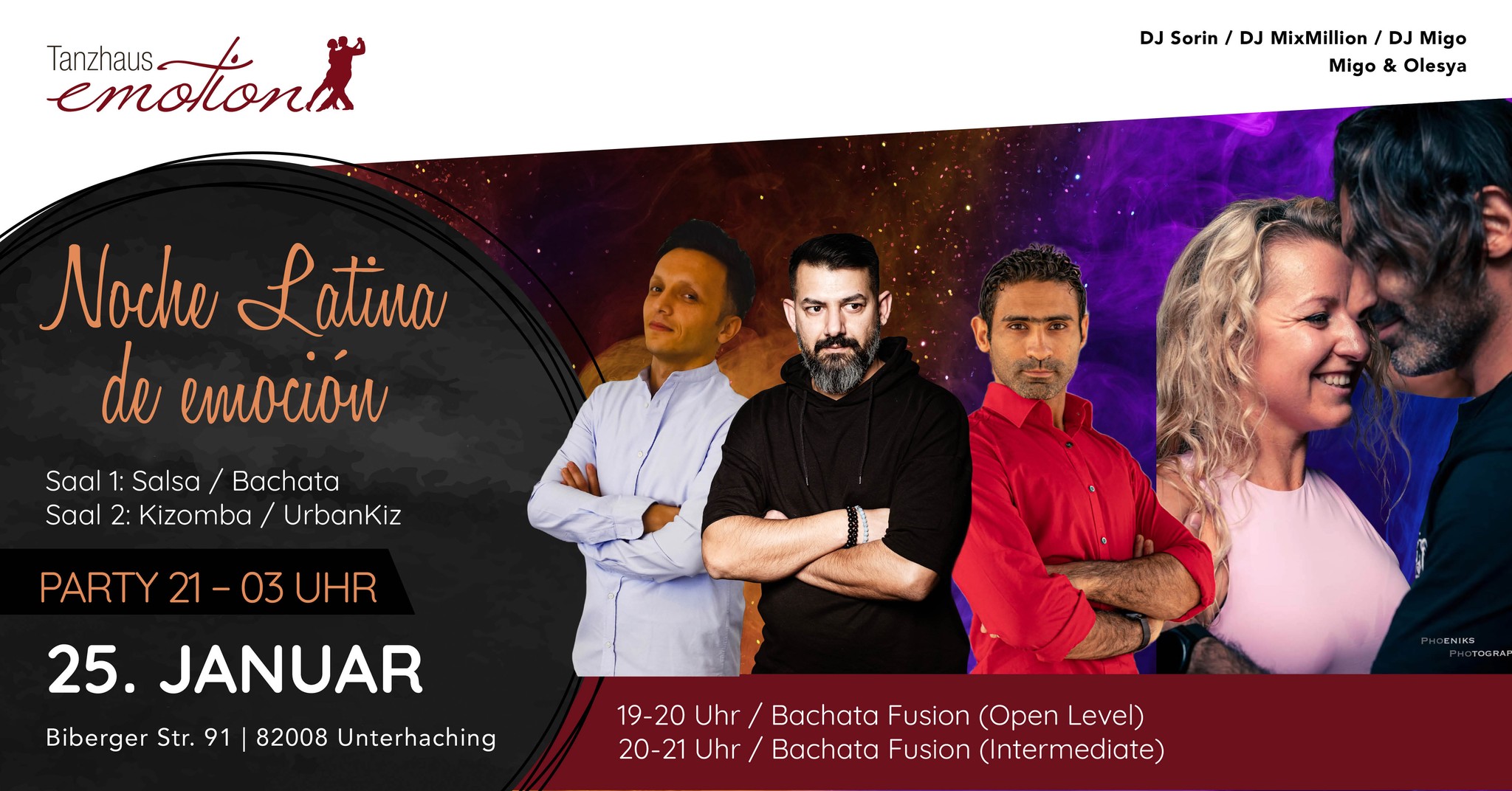 Noche Latina de emociรณn - Januar