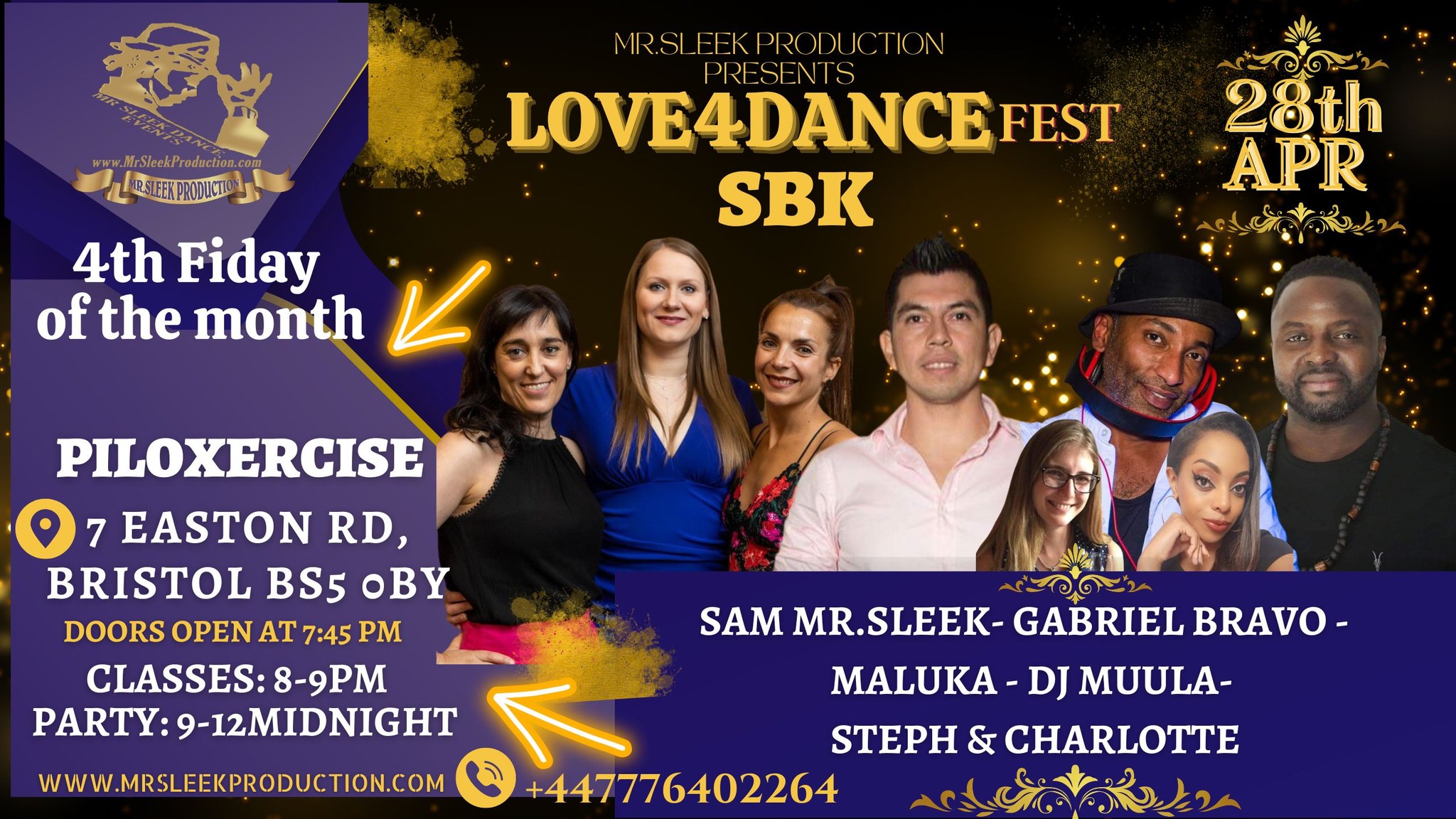 LOVE4DANCE MONTHLY SALSA BACHATA KIZOMBA