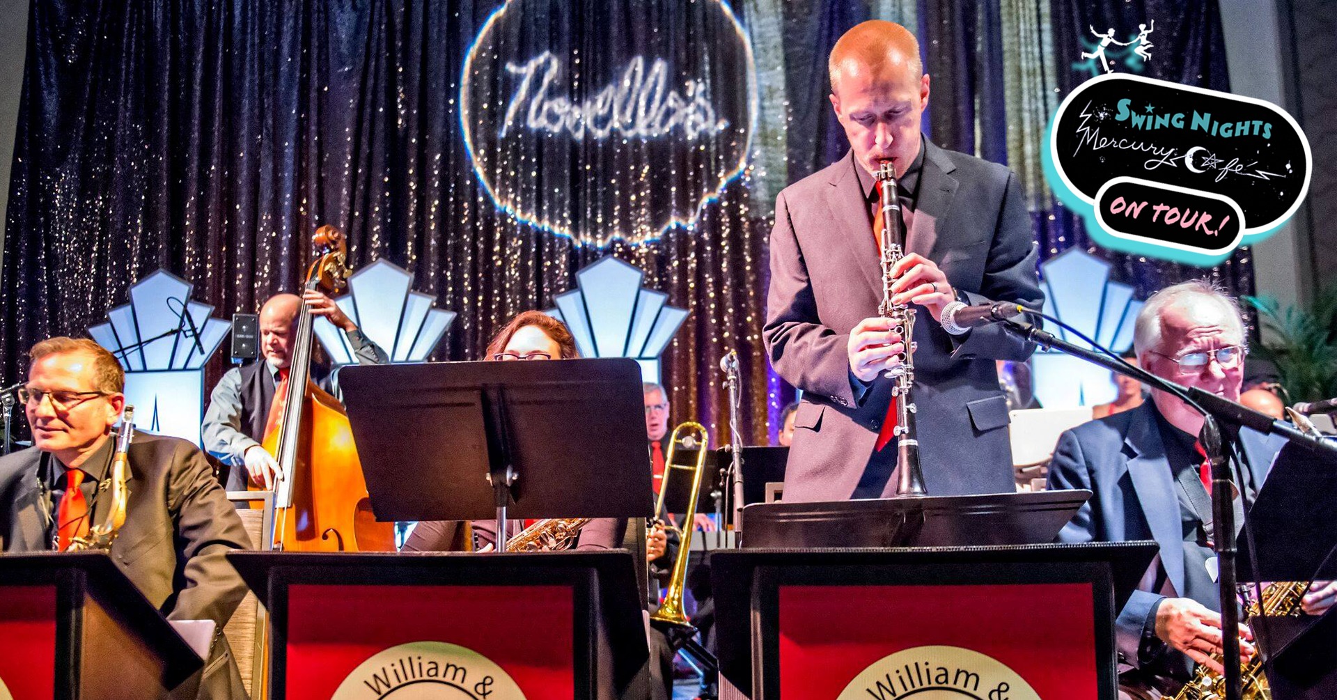 William and the Romantics with Swing Nights, "Mercury Cafe On Tour!"