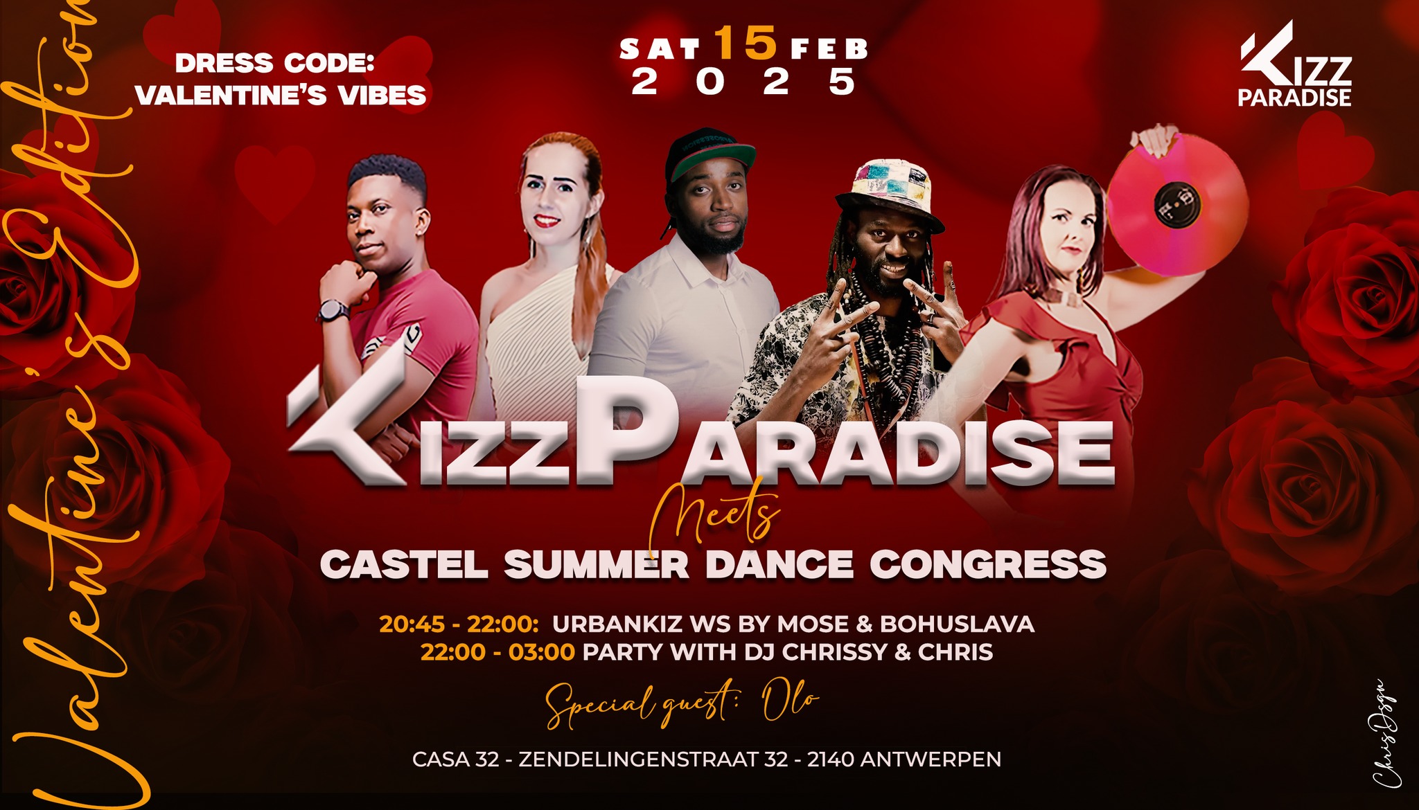 KIZZ PARADISE meets CSDC - Valentine’s Ed.