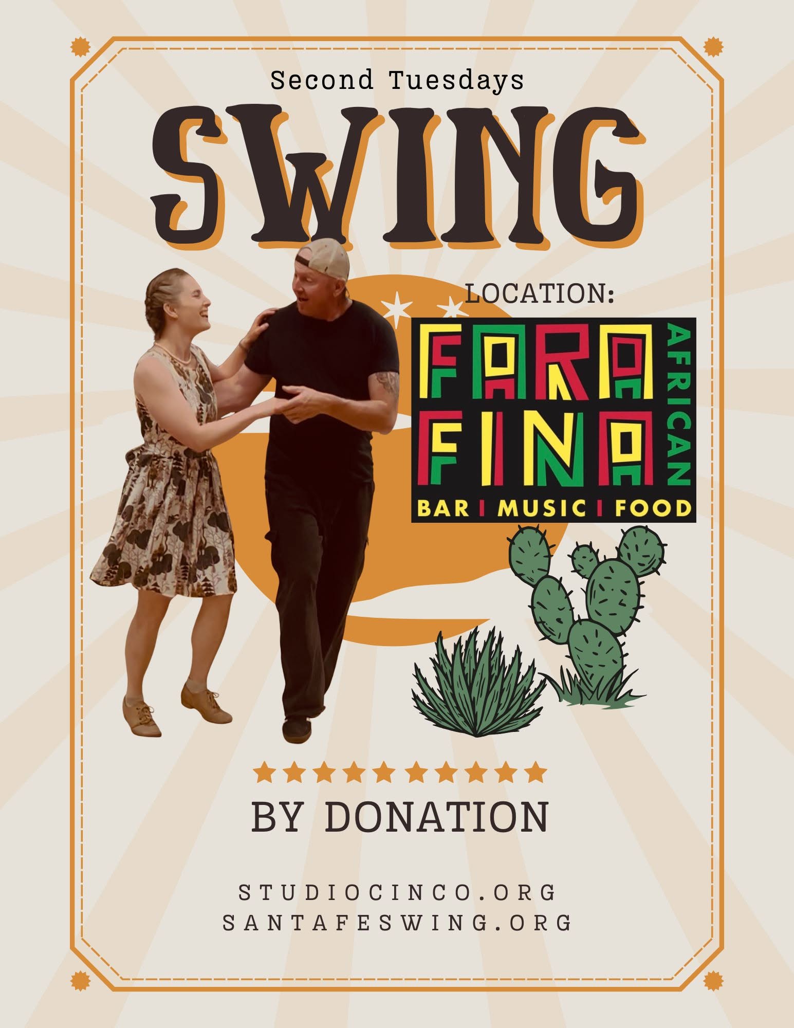 Second Tuesday Swing at Farafina