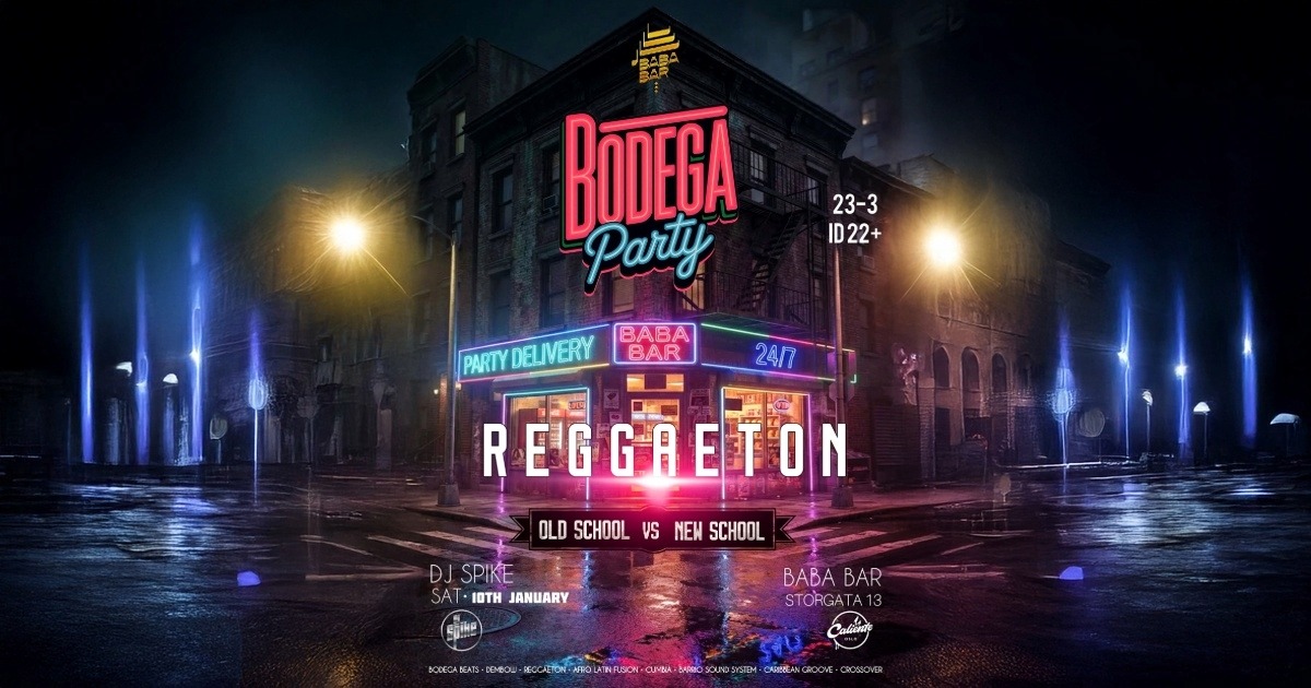 BODEGA PARTY VOL 3 - OLD SCHOOL vs NEW SCHOOL REGGAETON