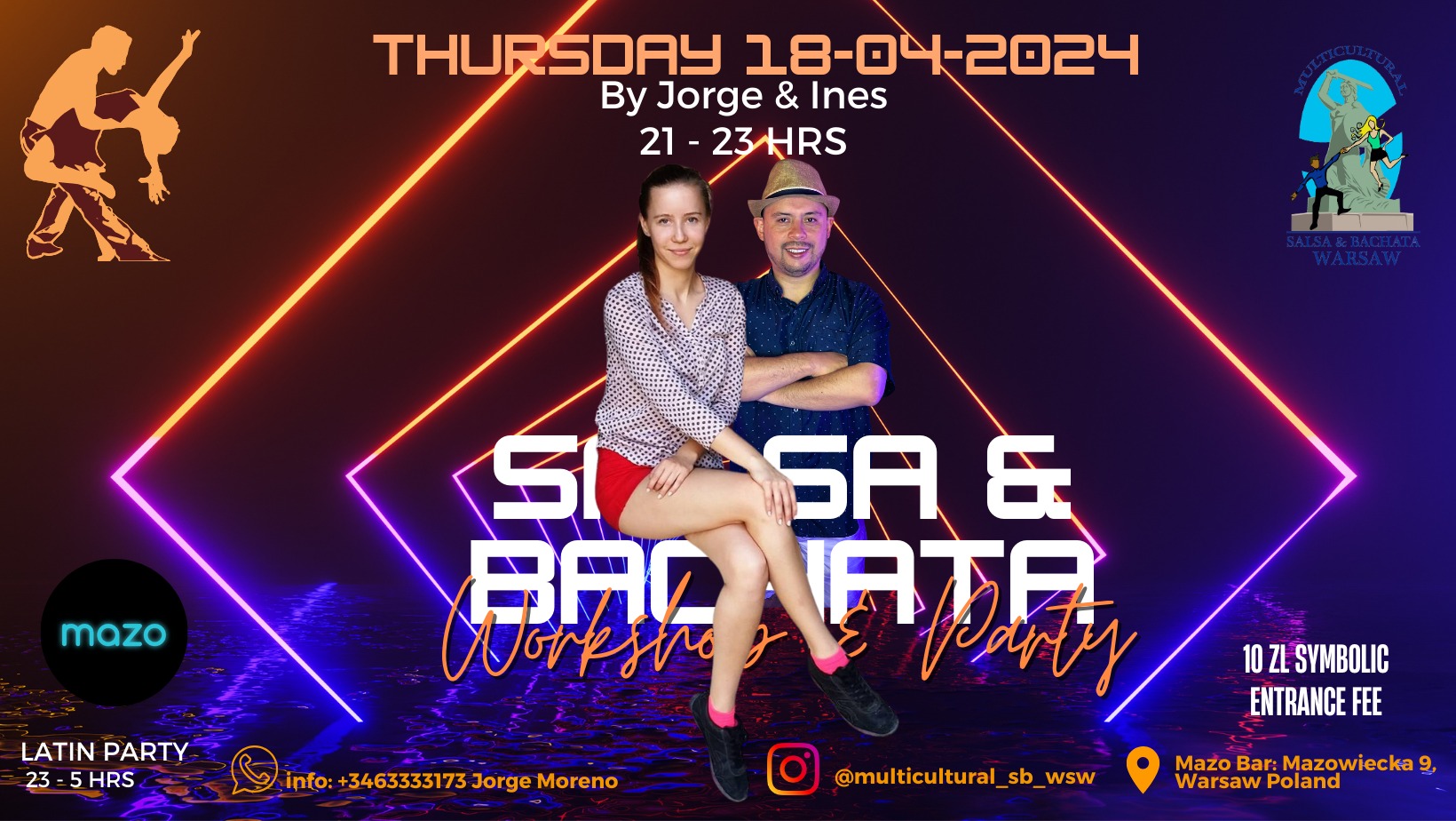 Salsa & Bachata Lesson + Social Dance