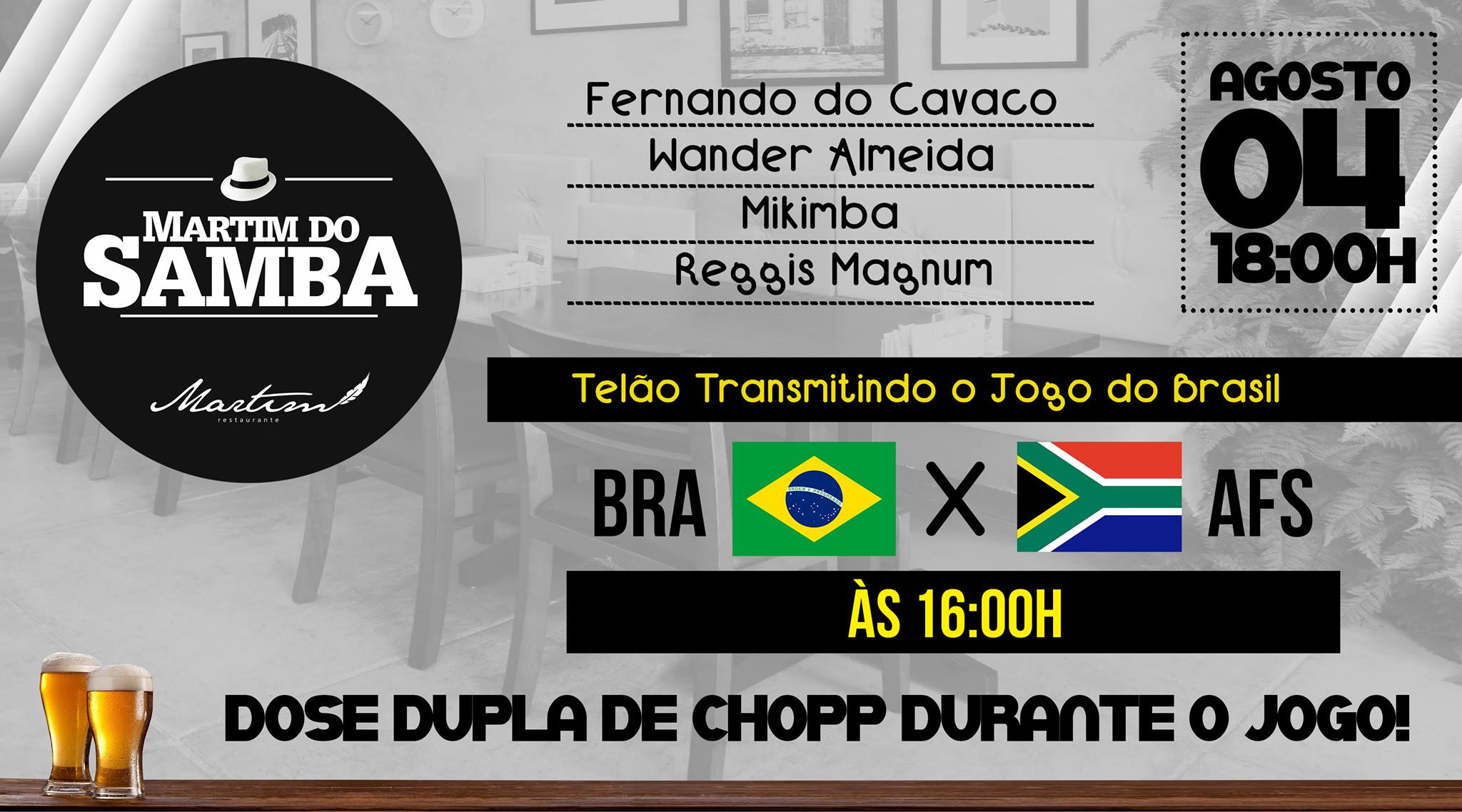 Martim Do Samba - Quinta-Feira 04 08