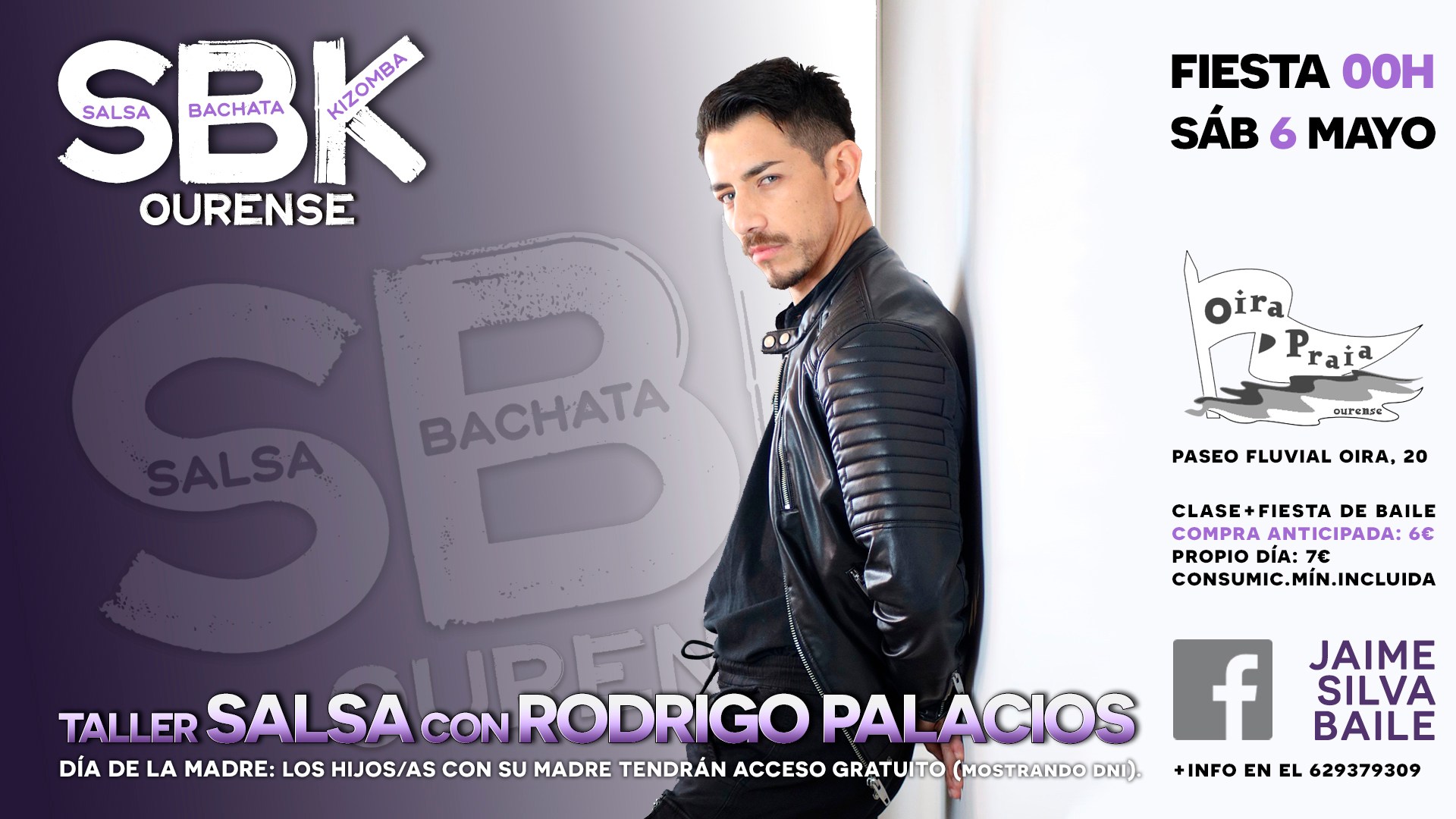 Fiesta SBK Ourense con RODRIGO PALACIOS