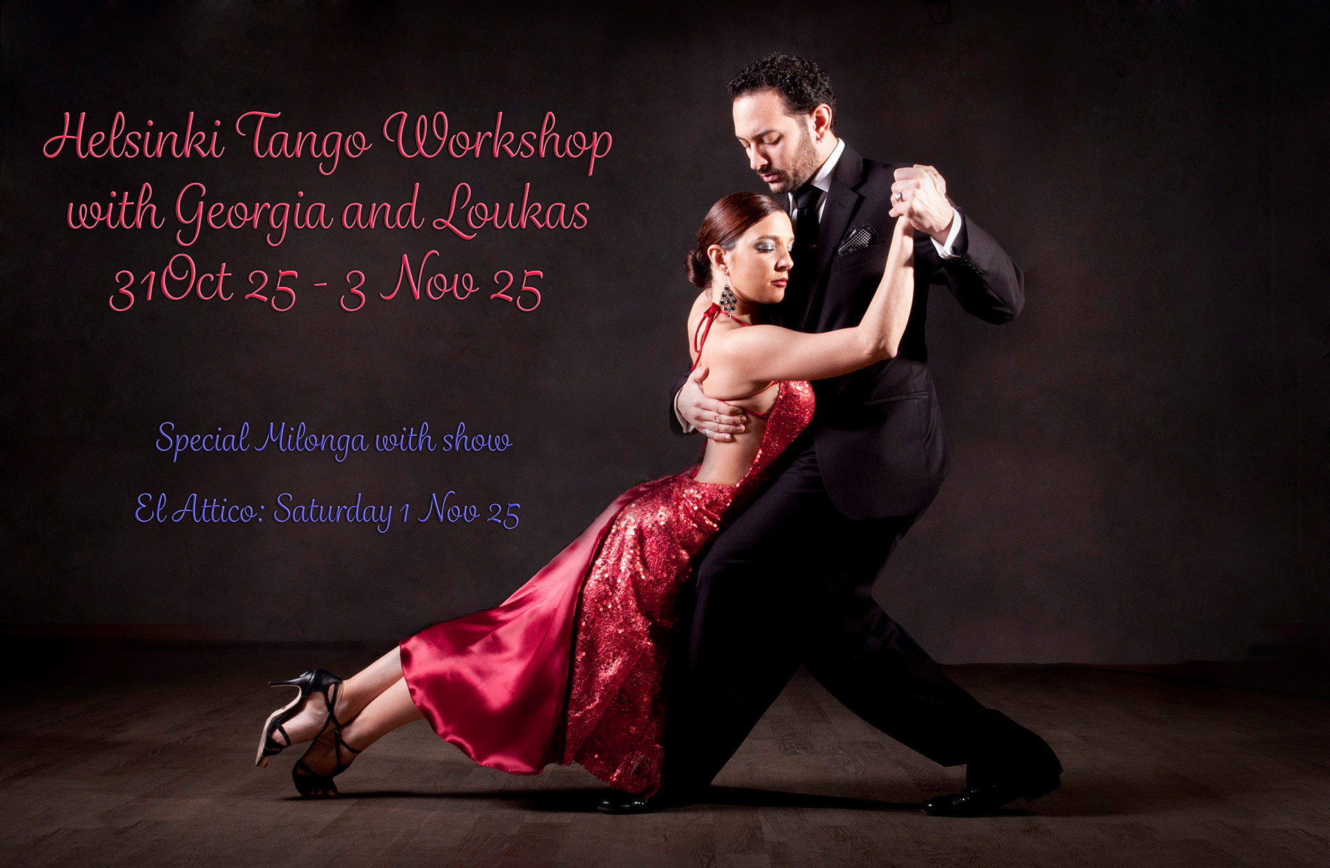 Georgia and Loukas special Workshop and Milonga