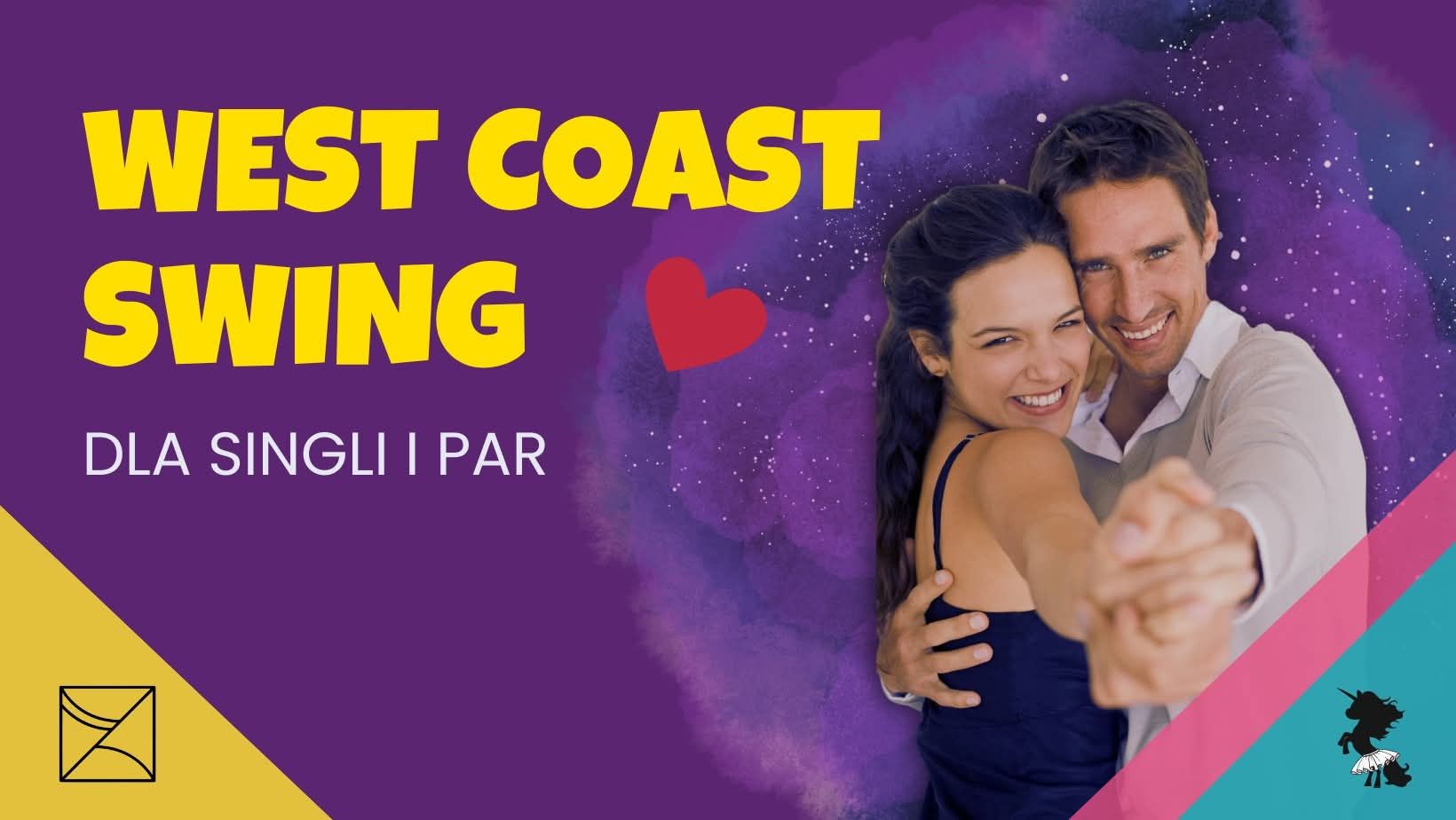 West coast swing dla singli i par: lekcja i impreza