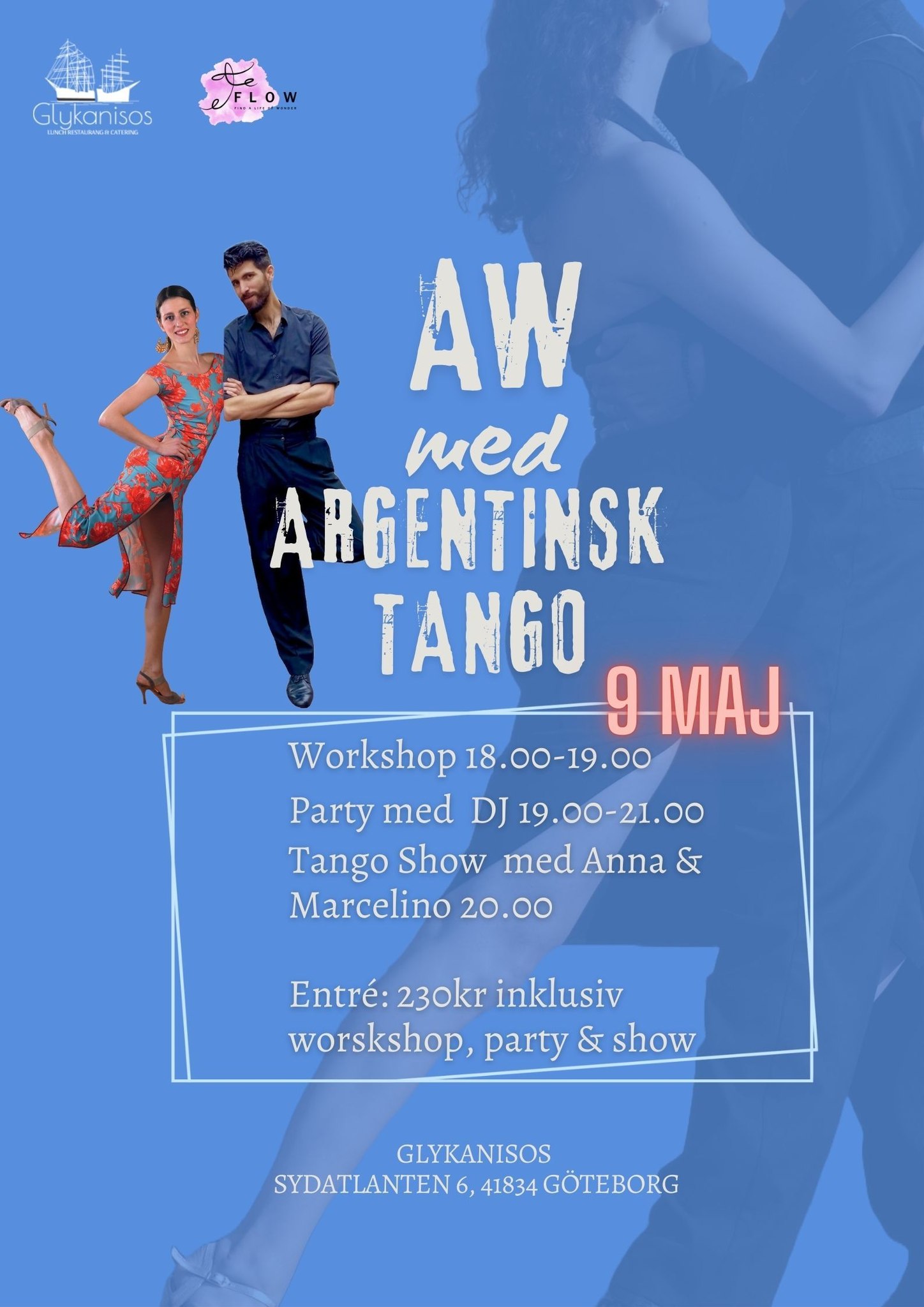 AW med Argentinsk Tango, klass, fest och show
