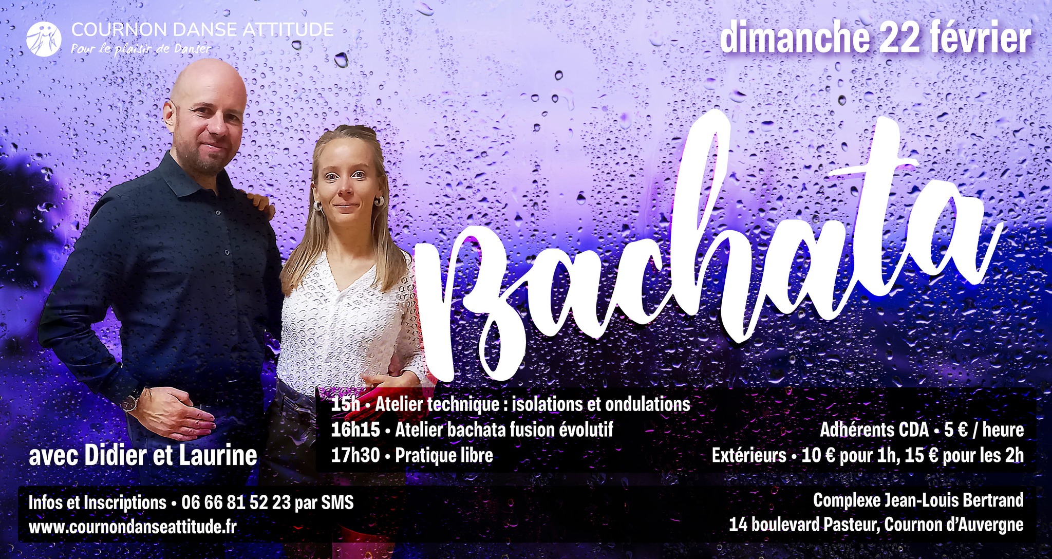 Stage de Bachata avec Didier et Laurine