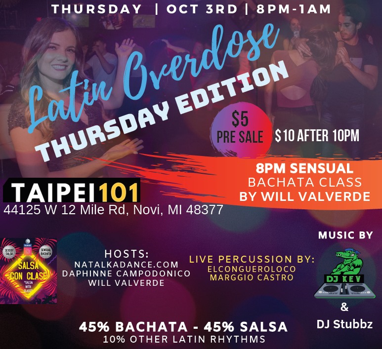 Latin Overdose - Thursday Edition