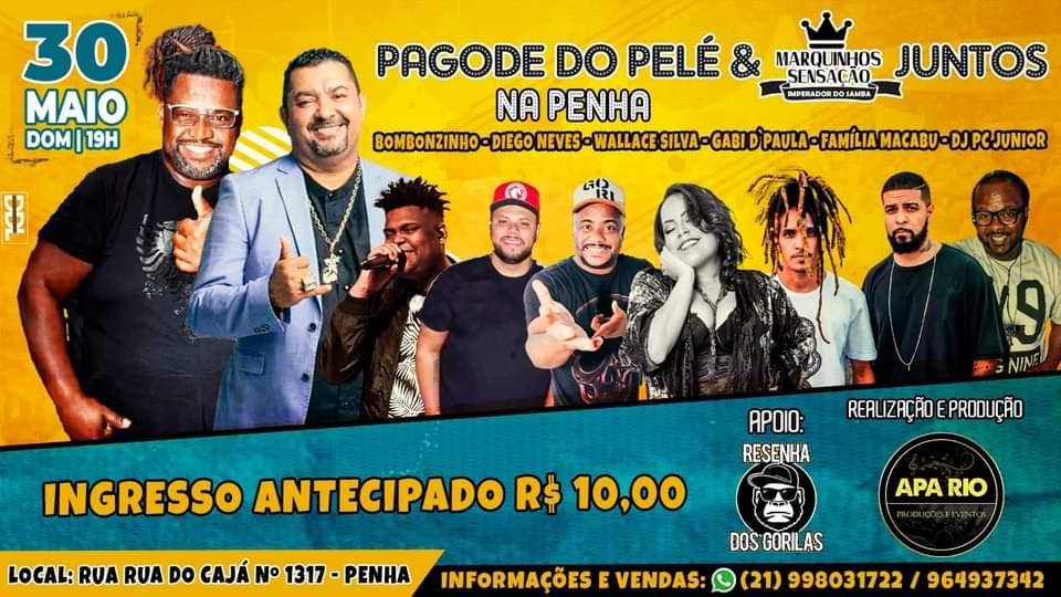 Pagode do Pelé & Marquinhos Sensação (Juntos) !!!!