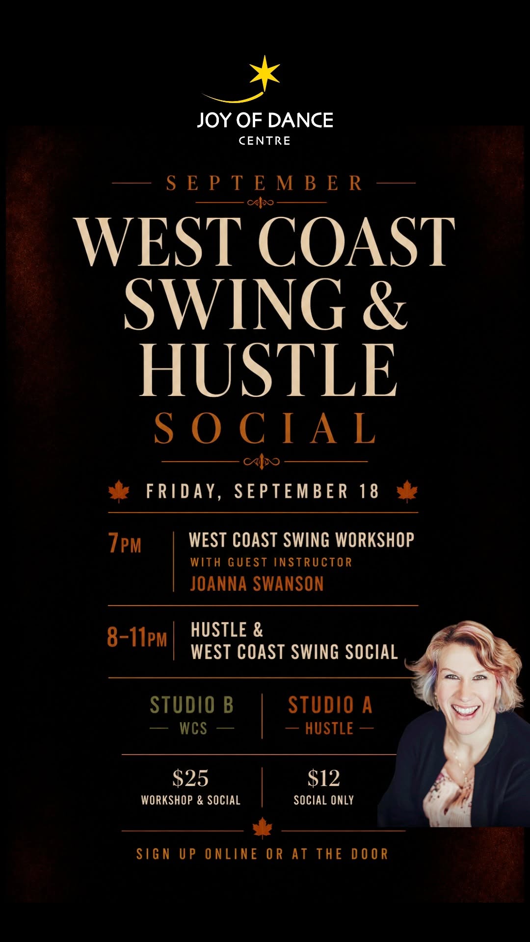 September WEST COAST SWING & HUSTLE Social
