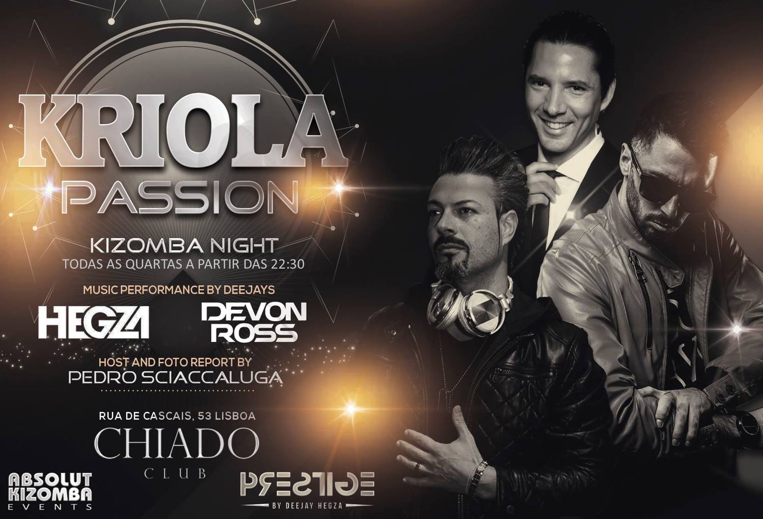 Kriola Passion • Quarta-Feira • Chiado Club