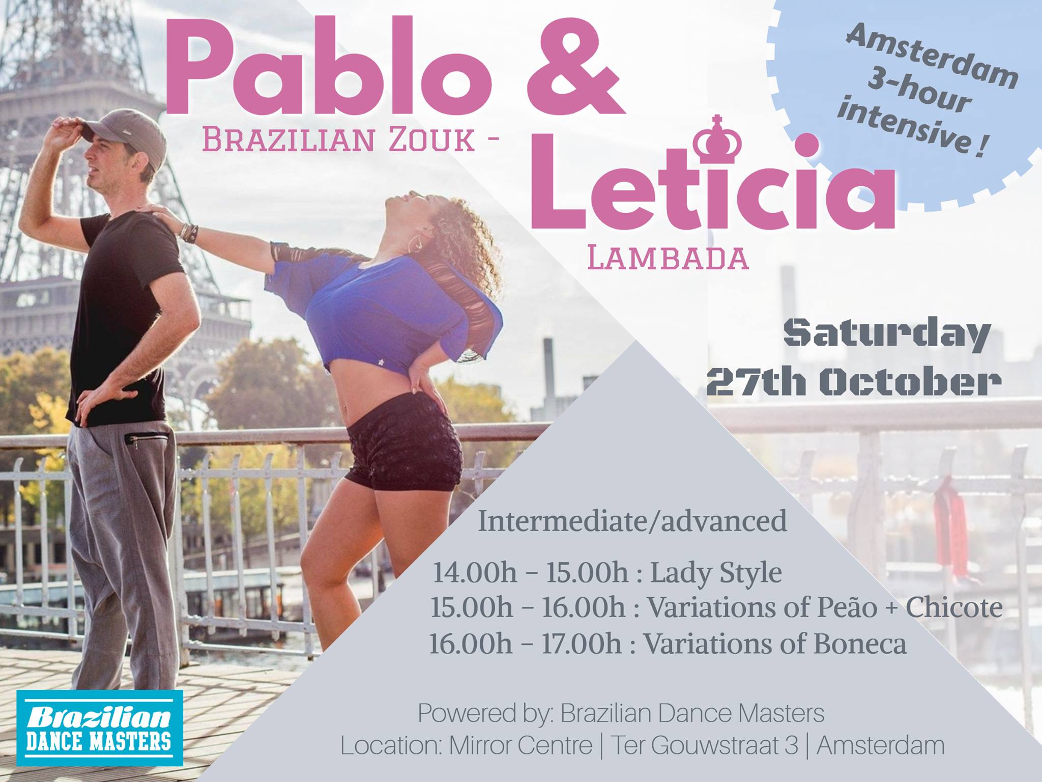 Pablo & Leticia in Amsterdam!